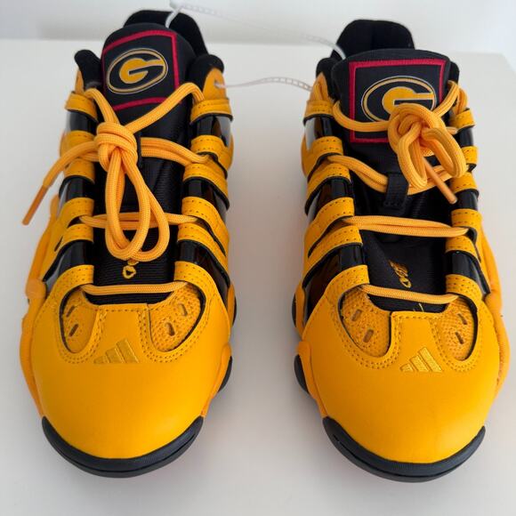 Adidas Crazy 8 Low Sneaker Mens 8 HBCU Pack Grambling State Basketball Shoes - Picture 2 of 11